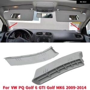 2個 車用Aピラー エア アウトレット カバー Aピラー インナー エアコン アウトレット VW PQ ゴルフ 6 GTI ゴルフ MK6 2009-2014