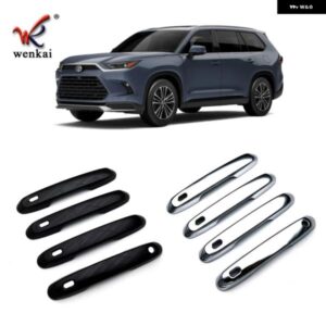 カー スタイリング ドアハンドル カバー キャップ 2024年式 トヨタ グランドハイランダーアクセサリー