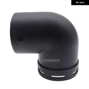 60MM 75MM 車用ヒーター温風ダクト パイプ エルボアウトレットコネクタ ブラック プラスチック 製エアダクト パイプ エルボアウトレット