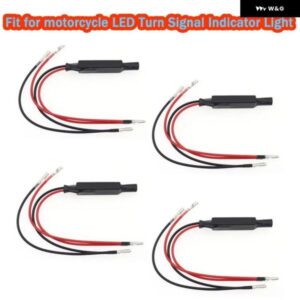 2/4個 12V 10W 汎用 オートバイ バイク LED ウィンカー インジケーター 負荷抵抗器 フラッシャー ヤマハ / ホンダ / スズキ セメント抵抗