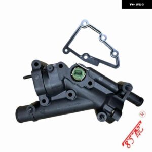9687927980 アルミ製 カー エンジン 冷却 システム サーモスタット トーシングフランジ プジョー 307 407 シトロエン C4 C5 1338.AV 1338AV 1336.X9