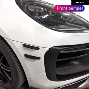 8個 車 フロント リア バンパー リップ プロテクター 汎用 ディフューザー スポイラー スプリッター ウィング ガード 車 チューニング カナード VALENC