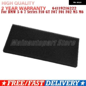 64119216222 BMW 5 6 7シリーズ F10 GT F07 F01 F02 M5 M6 528 車用エバポレーター ボックス ブロワー エアコン 防塵 スポンジ フィルター