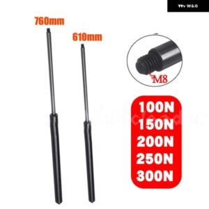 610/760MM 100N150N 200N250N 300N 車用ガスストラットバー ガス スプリング フード M8 サポート ロッド ショックリフト RV ベッドウィンドウ バス