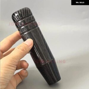 9CM 13CM カーボン 車用 ギア シフト ノブ スティック マニュアル トランス ミッション 汎用 カーアルミ製 延長 ギア シフター ギアヘッドノブ
