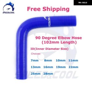 90度エルボ 汎用 シリコン製 冷却液 インタークーラー パイプ チューブ ホース ID 7MM 8MM 10MM 11MM 13MM 16MM 19MM 22MM 25MM 28M
