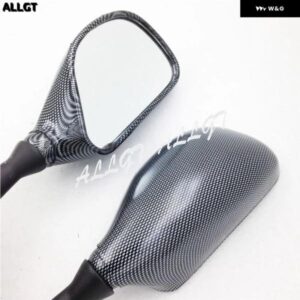 ペアミラー KAWASAKI ZX636 2003-2004 ZX6RR 2003-2006 カーボン カスタムパーツ アクセサリー 交換用部品 互換品