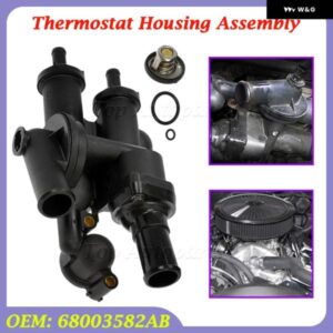 サーモスタット ハウジング アセンブリ 68003582AB クライスラー 200 2011-2014 セブリング 2008-2010 ダッジ アベンジャー 2008-2014 ジャ