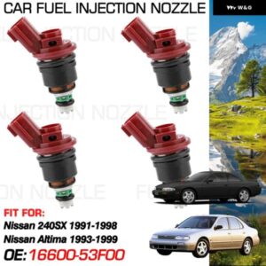 1X 燃料インジェクター ノズル噴射 日産 アルティマ 日産 ブルーバード U13 1993-1999 日産 240SX 1991-1998 アクセサリー 16600-53F00 カ