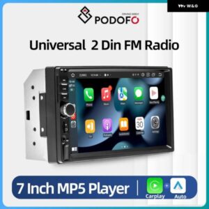 カーラジオ AUTORADIO 2DIN 7インチ HD 車マルチメディア プレーヤー オーディオ ステレオ タッチ スクリーン自動 MP5 プレーヤー BLUETOOT