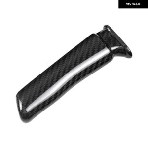 カーボンハンドブレーキカバー ハンドブレーキグリップケースシェル トリム スバル BRZ トヨタ GR86 ハンドブレーキステッカー カスタムパ