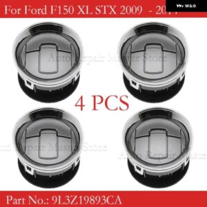 4個 9L3Z19893CA CL3Z19893EA フロント インテリア ダッシュボード ルーバー AC ヒーター エアベント カバー ダクト フォード F150 XL STX