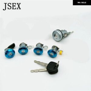 イグニッションロックシリンダー トヨタ イグニッションスイッチ ロック 5個 コンプリートセット 69057-60371 69057-60071 69057-90K03 690