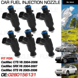 燃料インジェクター ノズル噴射 キャデラック CTS 2004-2006 キャデラック SRX 2004-2007 キャデラック STS V6 2005 2006 0280156131 800-1
