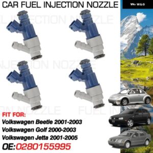フォルクスワーゲン ビートル 2001-2003 フォルクスワーゲン ゴルフ MK4 2000-2003 VW ジェッタ 2001-2005 燃料インジェクターノズル噴射 0