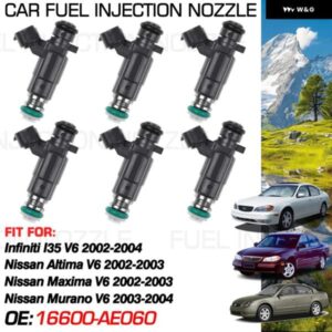 日産 アルティマ 日産 マキシマ 2002 2003 日産 ムラーノ 2004 インフィニティ I35 2002-2004 燃料インジェクター ノズル噴射 16600-AE060