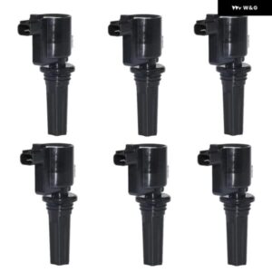 6個 点火コイル ジャガー X タイプ X400 2.5L/S タイプ X200 3.0L 1999-2008 リンカーン LS 部品 1W4U12A366AA 814052 2W4Z12029A カスタム