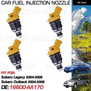 スバル レガシィ BL BP スバル リバティ スバル アウトバック 2004-2006 2005 1X 燃料インジェクター ノズル噴射 16600-AA170 MP-10933 カ