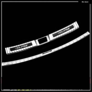 三菱 エクリプスクロス 2018 2019 カー スタイリング リア バンパー プロテクター シル トランク トレッドプレート トリム