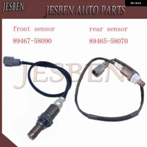 2個 89467-58090 89465-58070 フロント リア ラムダ プローブ オキシ O2 センサー トヨタ アルファード 2.4L 2AZFE 2002-2008
