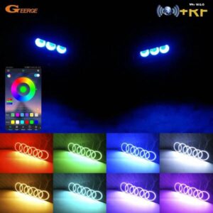 アルファロメオ 159 ブレラ スパイダー RFリモート BLUETOOTH対応アプリ マルチカラー 超高輝度 RGB LED エンジェルアイ ハローリングキット