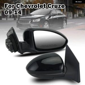3ピンサイドバックミラー アセンブリ シボレー クルーズ 2009-14 ブラックオートサイドミラー カーアクセサリー