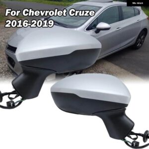 3ワイヤーサイドバックミラー アセンブリ シボレー クルーズ2016-2019シルバーグレー電動サイドミラー アセンブリ カーアクセサリー