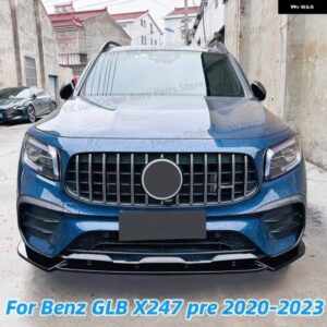 車用フロント バンパー リップ フロントショベルガード スポイラー メルセデス ベンツ GLB X247 2020-2023年式前期 GLB180 200 220 GLB35 AMG