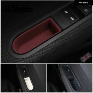MINI COOPER J01 U25 F66 F65 車内ドアウィンドウリフター 収納 ボックス オーガナイザー トリム カスタム アクセサリー 2個