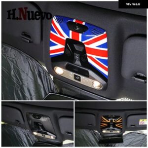 車用ミニクーパーS E SE F65 F66 U25 カントリーマン J01 EV エースマン J05 読書灯 フレーム トリム ステッカー 装飾 インテリア アクセサリー