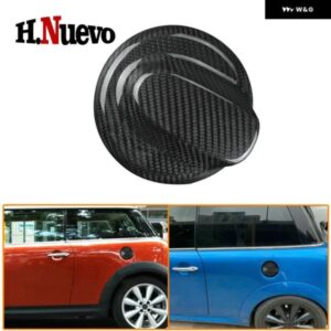 自動車アクセサリー カーボン柄 車用燃料 タンクキャップ カバー ケース ハウジング ステッカー MINI COOPER S JCW R56 R55 R57