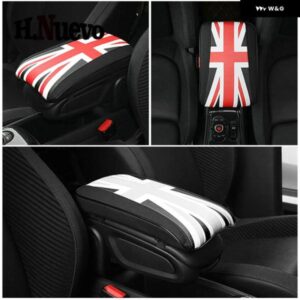 車用レザー MINI COOPER F54 F55 F56 F60 オートハンドレスト パッド センター アームレスト 収納 ボックス カバー マット アクセサリー