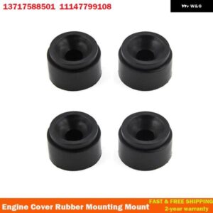 4個 MINI BMW 1 2 3 4 5 6 7 X1 X3 X4 X5 X6 車 エンジン ダストカバー エンジン カバー ゴム マウント ブッシュ 13717588501 11147799108