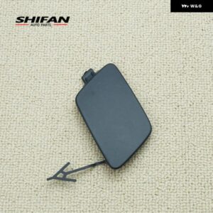 4KD 807 241 フロント バンパー トレーラーフックカバー プレート 牽引フックアイキャップ プライミングペイント アウディ A6L 2019-2024 カーアクセサリー