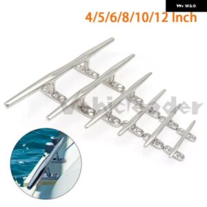 4/5/6/8/10/12インチ ボートクリート ボートグラブハンドル 316 ステンレス ボートデッキクリートハードウェア マリンヨットボートアクセサリー