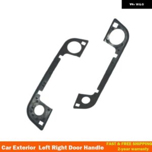 1ペア フロントカー ドアハンドル ガスケット ゴムシーリングリング BMW E36 E34 E32 3 5 7シリーズ 1992-1999 2ドア ゴムシールガスケット