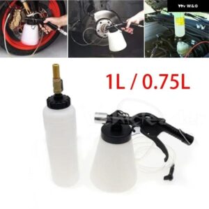 1L / 0.75L 車用ブレーキブリーダー ポンプ フルード ポンプ キット 容量 オイル交換 パージタンク チューブ リペアツール トラック 自動車アクセサリー