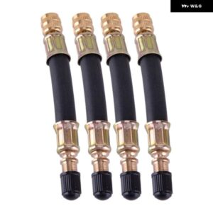 4個 105MM デュアルタイヤ バルブ 延長 アダプター パイプ ステム 汎用 トラック RVトレーラーバスホイール