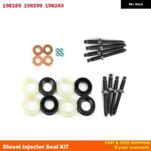 1982A0 燃料 インジェクター シールワッシャー Oリングキット 1.6 HDI プジョー 207 307 407 パートナー シトロエン C2 C3 198185 1378433 1314368 198299