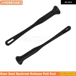 1個 2個 ブラック リアシート バックレスト リリース プルロッド ゴルフ MK3 / ジェッタ ヴェント MK3 / ポロ 6N 6N2 / キャディ 1H0885683 1H0 885 683