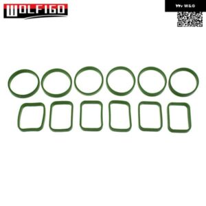 427.130 エンジン 吸気 マニホールド ガスケットセット 12個 アウディ ポルシェ VW 3.0L V6 059129717N 059129718A