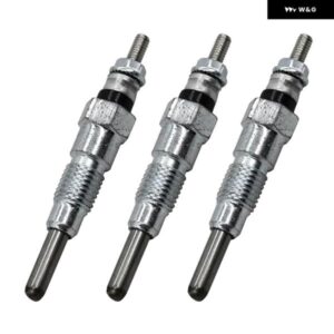 3PCS 15951-65510 1595165510 15951-65512 エンジン ヒーターグロープラグ 10MM クボタ エンジン D650 D750 D850 D950 D1102 D1302