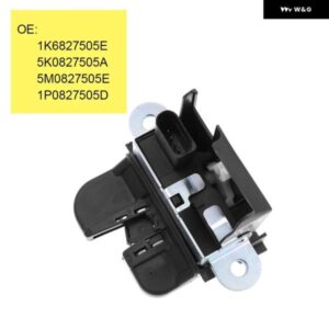 1K6827505E 5K0827505A 5M0827505E 1P0827505D シートレオン リア トランク ロック リッドロックラッチ VW ゴルフ MK5 ゴルフ ギット ゴルフ MK6