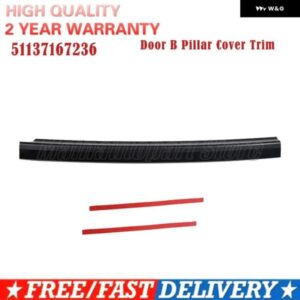 51137167236 MINI CLUBMAN R55 2007-2015 車用 リアドア Bピラー カバー トリム 強化パフォーマンス