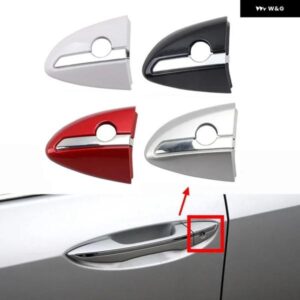 1個 フロント リア 左 右 外装 外側 ドアハンドル カバー 蓋 トヨタ カローラ 2014 - 18