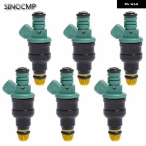 6個燃料 インジェクター 0280150415 FJ292 BMW 323I 325I 525I M3 フローマッチングカー エンジン パーツ 燃料供給 システム 燃料 インジェクター
