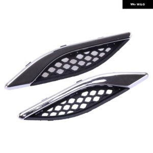 670029940 670029939 クロームフロント左右側ラテラルエア アウトレット ベント マセラティ ギブリ 3.0L V6 2014 2015 2016-2021