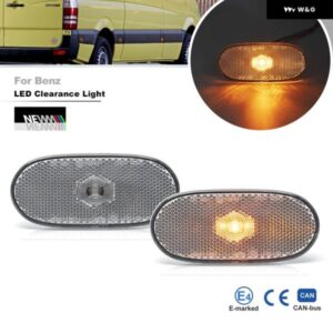 MERCEDESBENZSPRINTERW906 VW CRAFTER2E2F LEDクリアランスランプ CANバスポジションシティライトサイドマーカーウィンカー