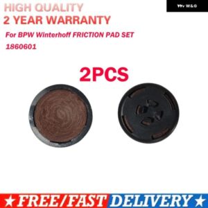 2個 BPW WINTERHOFF 摩擦 パッド セット WS3000 WS3500 MK2 MK3 スタビライザー カップリング 1860601