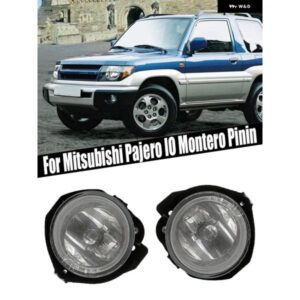 フロント バンパー フォグランプ フォグライト 電球 付き 三菱 パジェロ IO モンテロ ピニンショーグン ミニカーアクセサリー